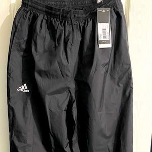 Adidas, Size XS, Black ClimaProof Pants